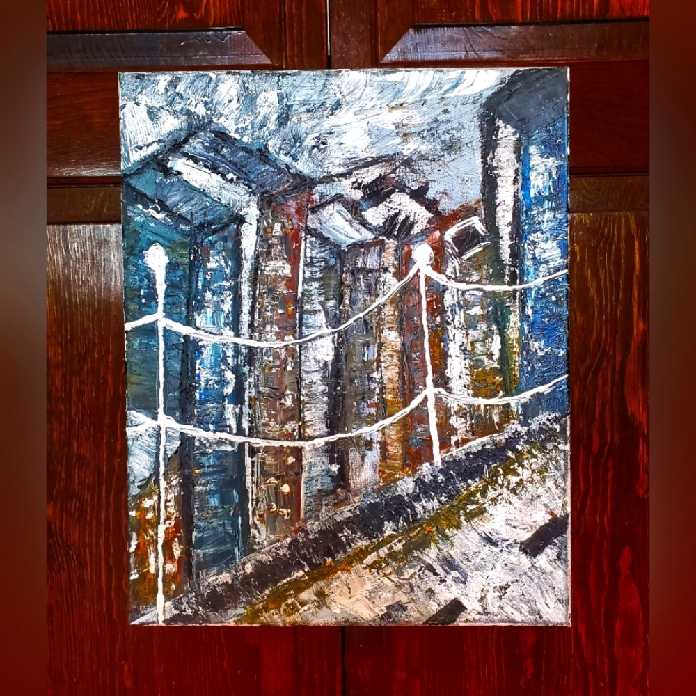 Abstract Oil Painting